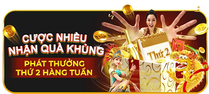 Ưu đãi nạp tiền hàng ngày/tuần 3king chính thức